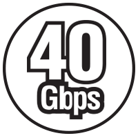 40Gbps Thunderbolt Device Icon