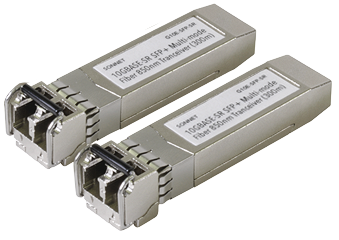 Short-range SFP+ Transceivers